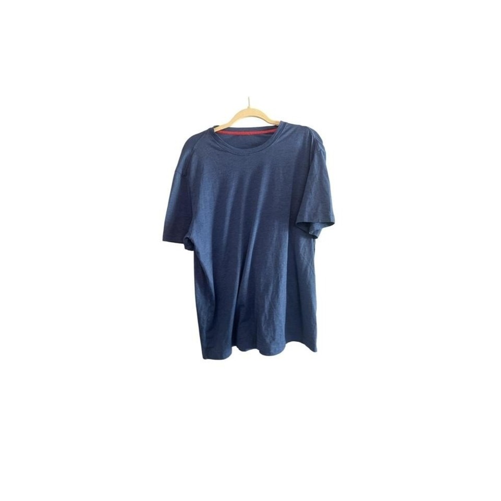 Lululemon Blue Heathered T-Shirt Casual Basic Tee Soft Everyday Top